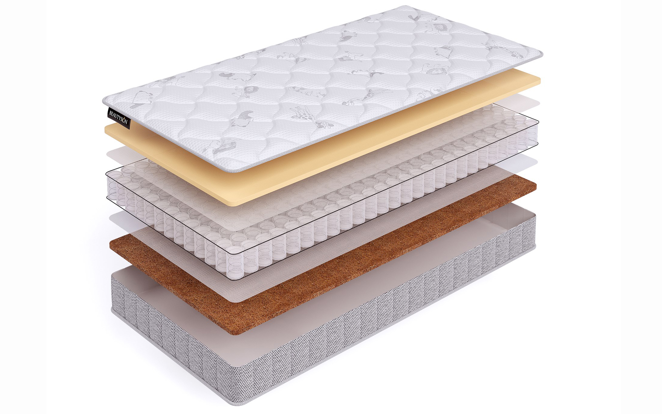 детский матрас Beautyson Baby Medium LUX 1 Beautyson Baby Medium LUX