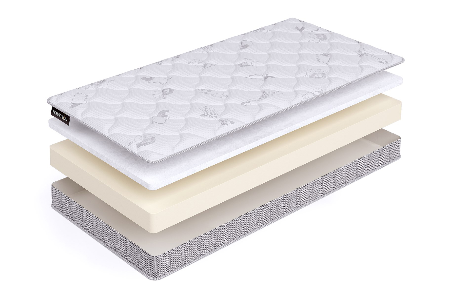 детский матрас Beautyson Baby AirFoam Fiber LUX 1 Beautyson Baby AirFoam Fiber LUX
